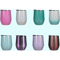 Stainless Steel Rainbow Tumbler Lid