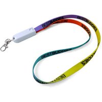 Multifunctional lanyard 3 in 1 colorful data line charger for Iphone,Android & type C