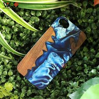 Wholesale Spot Product Tpu Cover Resin Wood Phone Case For IPhone XS MAX