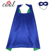 Red Double Cloak Superhero Cape