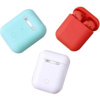 Top selling bluetooth Headphone, 5 star bluetooth i12 earphone earbuds