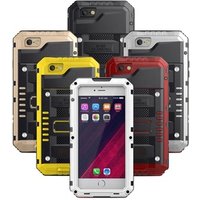Aluminum waterproof protective hybrid shockproof hard case cover,shockproof water proof phone case for iphonexsmax xr x note9