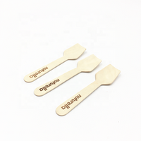 95mm Natural Birch Degradable Ice Spoons