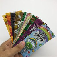 2019 Factory Custom Logo Plastic Hologram Packaging for Mario Carts AC1003 CBD think oil cartridge Exotic Carts bag