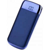 High Capacity Portable 10000mah Dual Usb Port Power Bank With LCD Display Promotion Gift Logo Customized