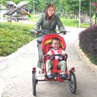 2 1 Twin Stroller Bike
