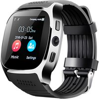 China manufacturer Shenzhen factory Ble Smart watch T8 mobile phones with sim card