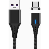New 5A Fast Data Sync Charging Cord Type C Magnetic USB Cable for Huawei