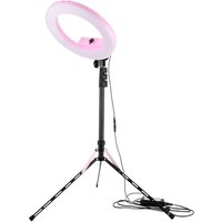 20W 14inch light ring photography studio led ring light for video broadcast studio make up selfie stand tripod 3200-5500K