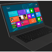 Win7/8/10/LIUNX Cheap Laptop Computer Core i7 13.3inch Intel Atom Laptop Notebook N1400A