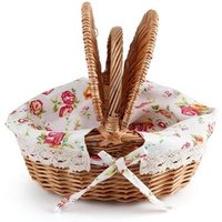 Handmade Wicker Bread Proofing Basket Lid Handle
