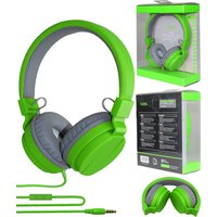 OEM Promotional 3.5m over ear Headphone gaming foldable Wired Headband Headset With Mic