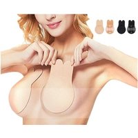 Rabbit Ear Breast Lift Cover Bra - Big SIze Reusable Lifting Bra Cups Nipple Cover For Women - 2019 New Arrival 3 Sizes