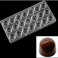 DIY Homemade Chocolate mold big size classic candy Polycarbonate Chocolate Moulds Plastic baking pastry confectionery tools