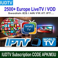 European IPTV Account Code Reseller Panel IUDTV Subscription 12 Months