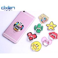 2019 Custom Finger Ring Grip 360-degree Rotation Personal Cell Phone Ring Stand Holder