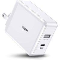 ESR US Plug 28W PD Charger For Travelling Fast Power Bank Wall Charger