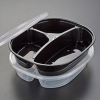 Biodegradable one time use food container disposable plastic lunch food box