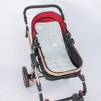 Muslin Tree new printed Cotton liner infant stroller mat waterproof baby mat