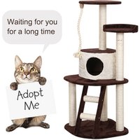 Luxurious cat scratching board handmade cat tree