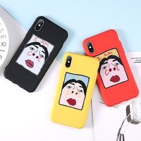 LOVEBAY Funny Pattern I AM COOL Cute Cartoon Soft TPU Phone Case for iPhone XR XS Max X 8 7 6 6s Plus