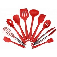10-Piece Food Grade Silicone Kitchen Utensil Set