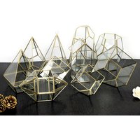 Handmade Geometric Glass Terrarium Home & Wedding