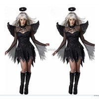Sexy Halloween Cosplay Dress Wings