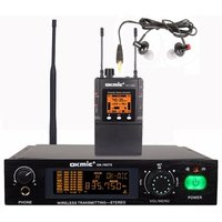 Professional stereo IEM G3 32/64/72/99 channels IEM system wireless in ear monitor system