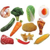 Simulation dog chew toy Anti Bite Creative Vegetable Drumstick Toy Puppy Squeaky Pet Chew Dog Toys