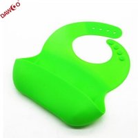 Dawoo Waterproof Silicone Bib Crumb Catcher