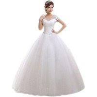 Lace Wedding Dress Brides or Red