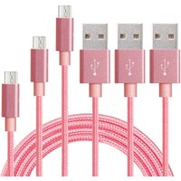 Top Quality Micro USB Cable OEM Factory, 1m 2m 3m Nylon Braided Cable Micro USB