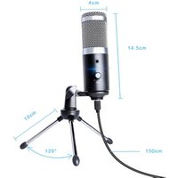 China factory high quality condenser gaming recording microphone