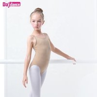 Girls Transition Straps Leotards Nude Ballet Underwear