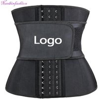 12 Color 100% Latex Waist Trainer Private Label New Pattern Quality Corset