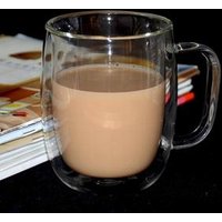 Double Wall Glass Coffee & Tea Cup Handle