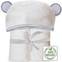 OEKO-TEX Wholesale Custom Animal Thick Organic Bamboo Unicorn Grey Baby Hooded Bath Towel For Kids Toddler Newborn Washcloth Set