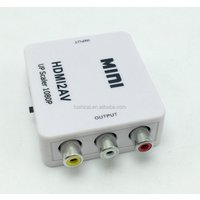 Factory price Mini HDMI2AV HD Audio Video Converter for TV