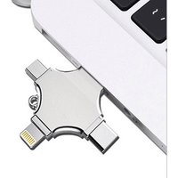 4 in 1 Type-c Pendrive USB Flash Drive Memory Stick For iPhone/Android/PC
