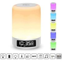 Wireless Smart Flashing 7 LED Changing Lights Touch Lamp Speaker/Portable Bluetooth Speaker
