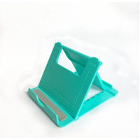 Custom logo printing mobile cell phone foldable adjustable desk table phone stand
