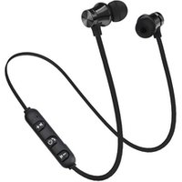 Magnetic Wireless Bluetooth Earphone Sports In Ear Headphones Stereo Headsets With Microphone For Huawei Android Iphone PC