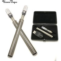 wholesale gold wood tip wickless cbd thick oil cartridge 510 buttonless vape pen battery kit