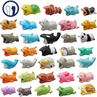 3D Animal silicon Cable Bite lineprotector Support Stock wholesale and Customization