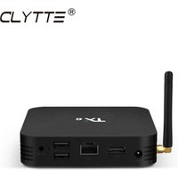 Clytte TX6 Smart Android 7.1 TV BOX 4G 32G Allwinner H6 Quad core 2.4G+5G Dual Wifi BT 4.1 Set Top Box 4K HD H.265 Media Player