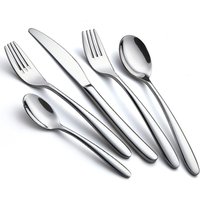Yifan Founder flatware spoons forks knives cutlery set stainless steel silverware