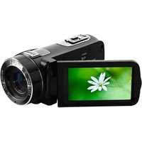 Full hd 1080p digital video camera with 3.0'' TFT display and 16x digital zoom camcorder