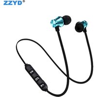 Factory Directly Sport Magnetic Wireless Headphones with Mic Manufacturers Cheap Blue tooth For Smartphone
