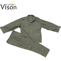 Army Green BDU Suit Four Pockets